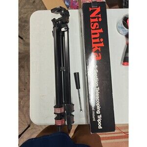 Nishika Three Section Telescoping Tripod Any Standard Tripod Mount N8020